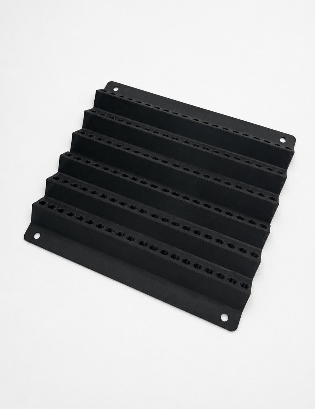 120 HEX SHANK BITS Holder Wall Mount Display Rack Storage Drill Driver AUS MADE