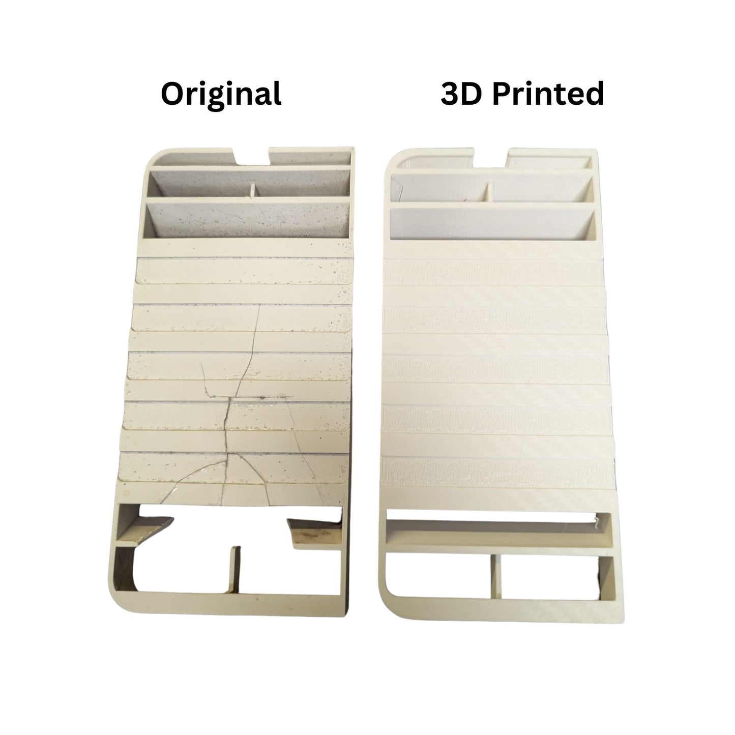 Vent Insert for Dometic 3 Way Fridge - Exhaust Grill Cover Replacement AS1625