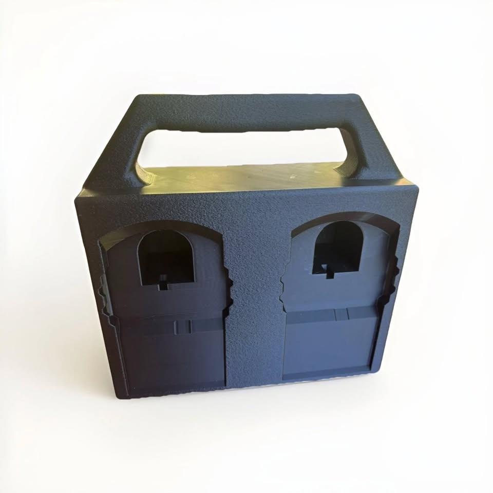 RYOBI 18V 4-slot Battery Caddy Carrier