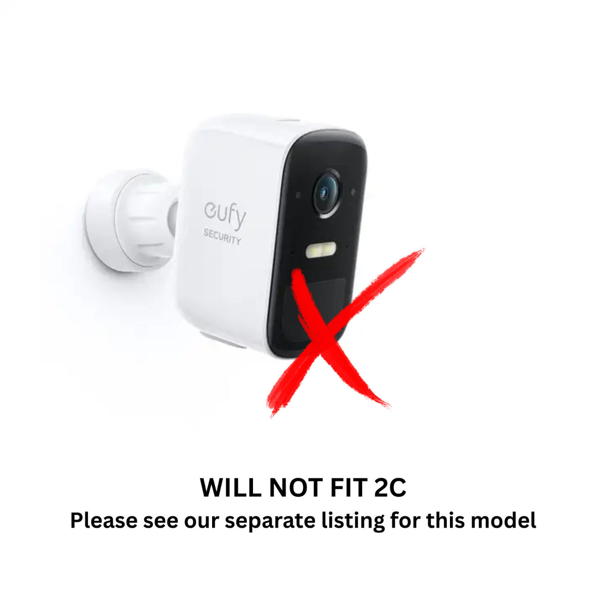 2 PACK Eufy Cam 2 Pro 2K Mount Base & Ball Joint Adapter Camera Kit EufyCam