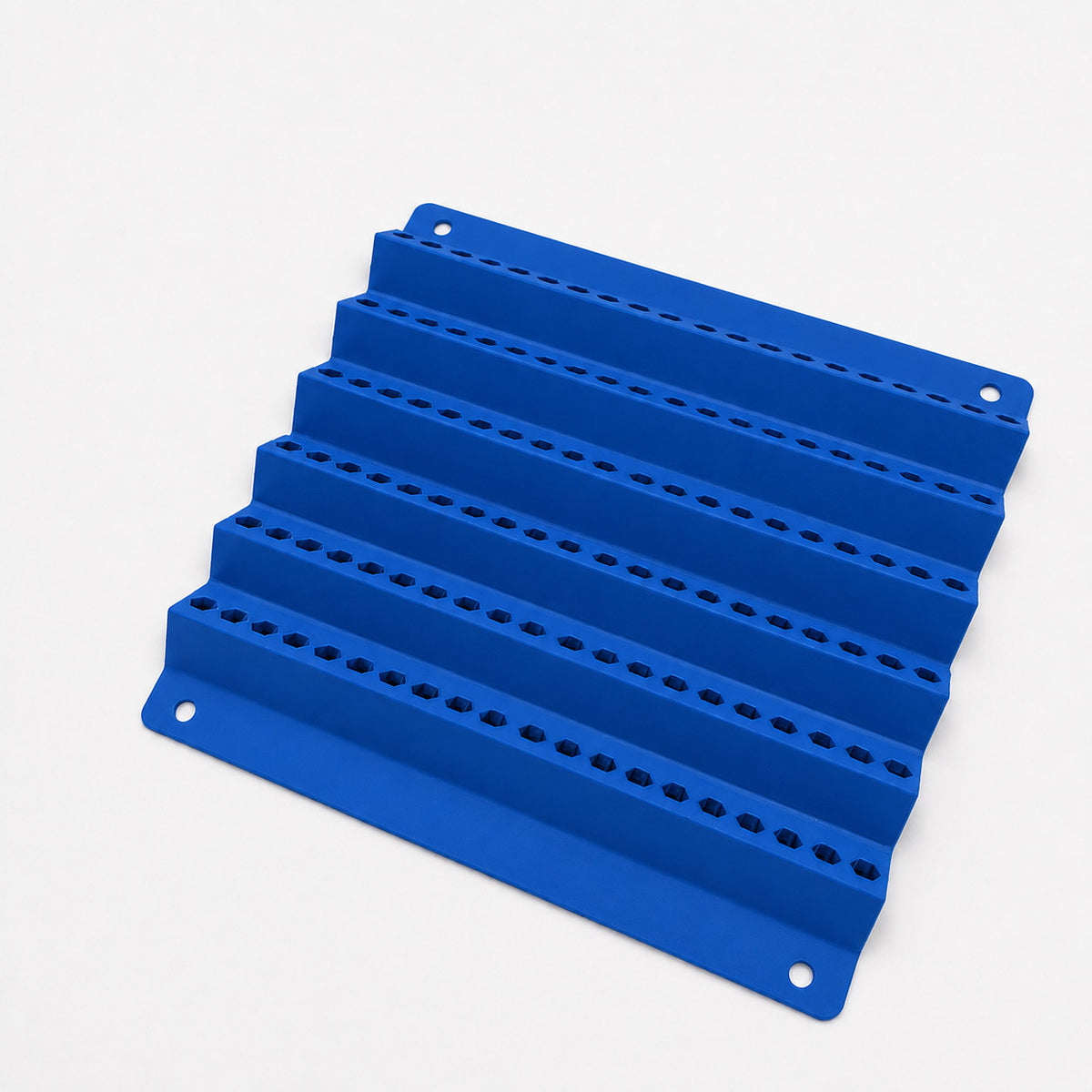 120 HEX SHANK BITS Holder Wall Mount Display Rack Storage Drill Driver AUS MADE
