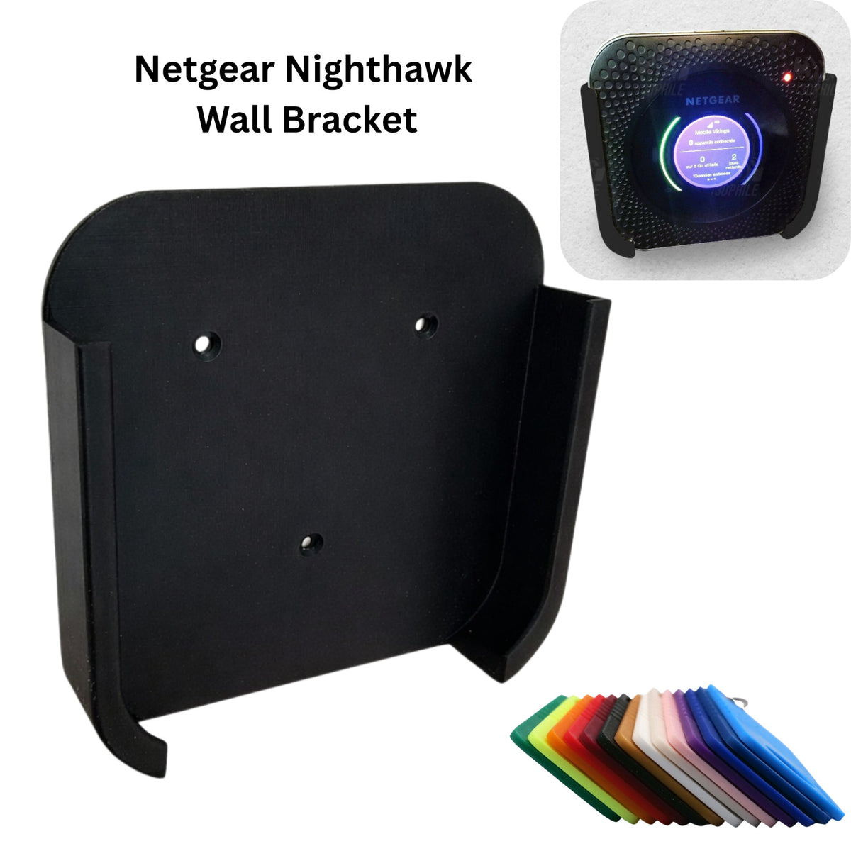 Wall Mount for Netgear Nighthawk M1 M2 M5 M6 M7 Router Bracket Holder AUS MADE