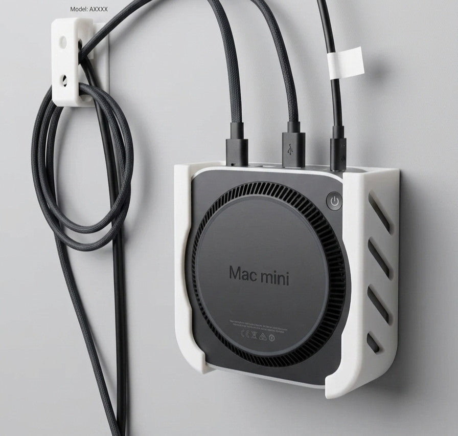 Under-Desk Mount for M4 Mac Mini | Wall Shelf Bracket Holder | AUS Made