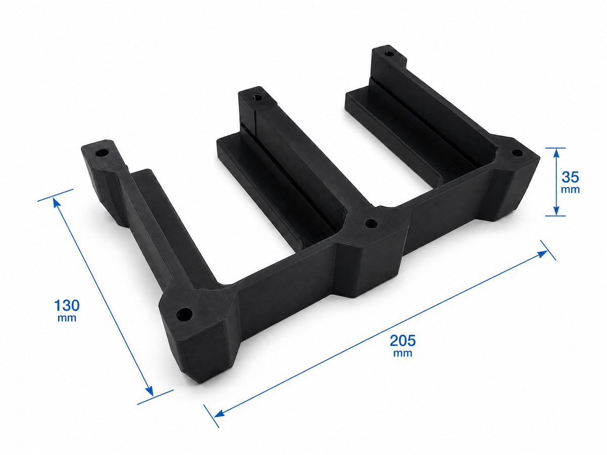 Ryobi 18V ONE+ Twin Tool Holder Wall Mount Bracket for Cordless Power Tools
