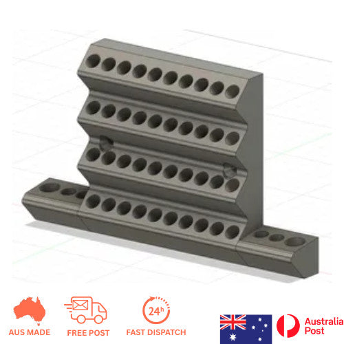 Driver Drill HEX BITS Wall Mount Rack