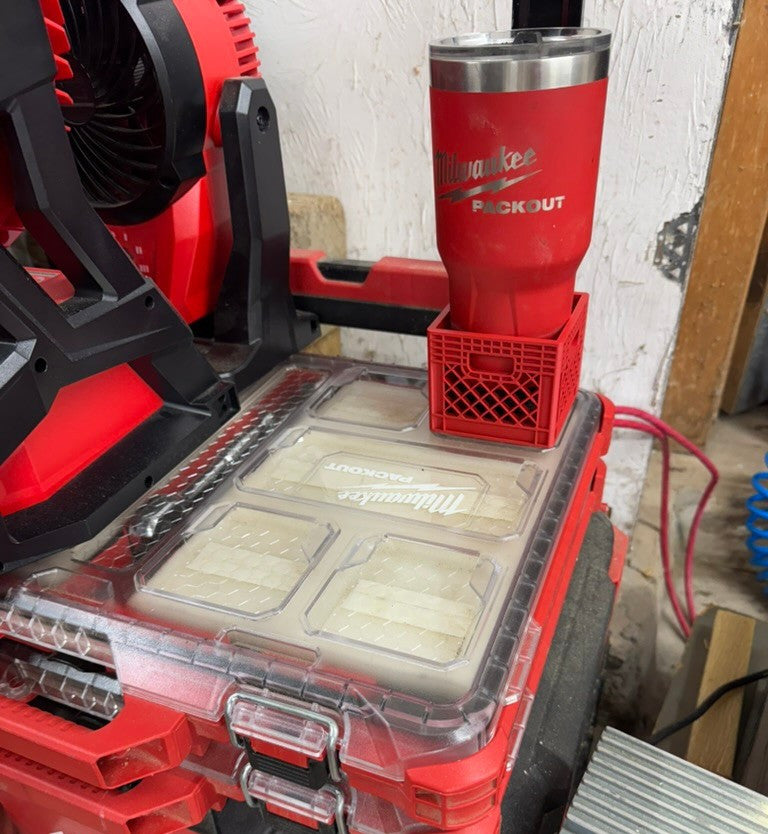 Milwaukee Packout Mini Crate / Drinks Holder Attachment