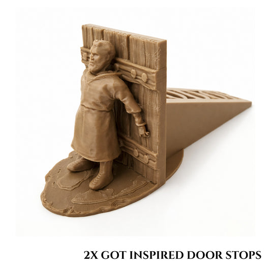 2x GOT Hodor Doorstop Game of Thrones Hold The Door Geeky Nerdy Home Decor AUS
