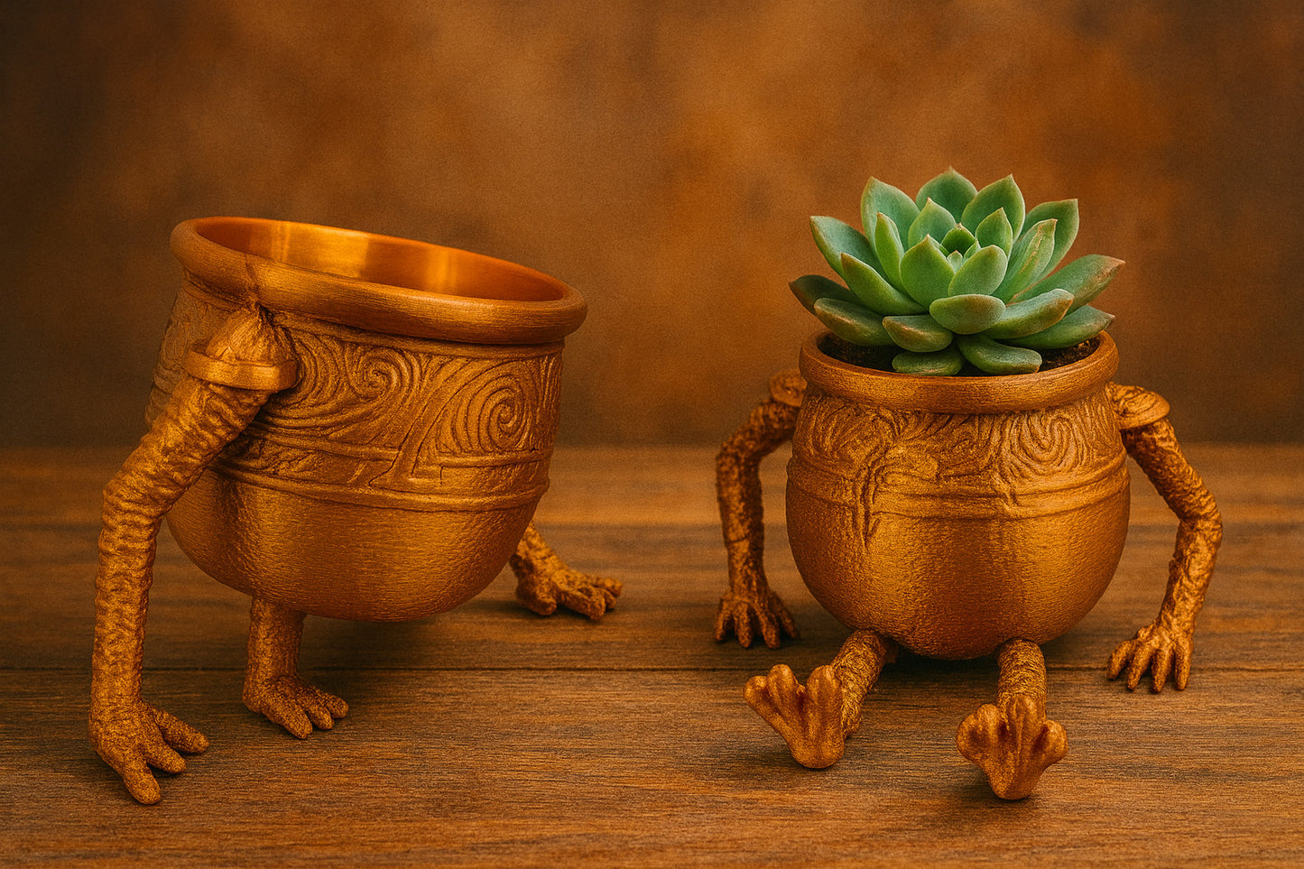 POT BOY Quirky 3D Planter Set | EXPRESS POST!