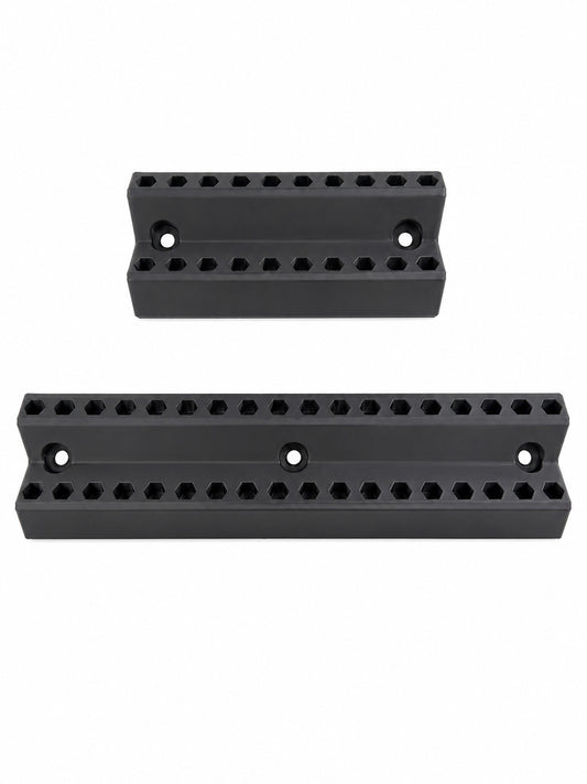 20/36 HEX SHANK BITS Holder Driver Drill Wall Mount Display Rack Storage