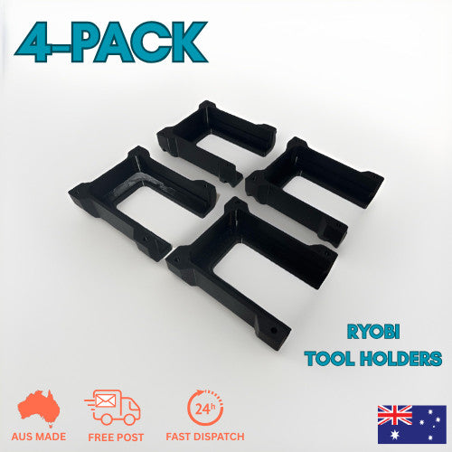 4x Ryobi ONE+ 18V Tool Holder / Wall Mount