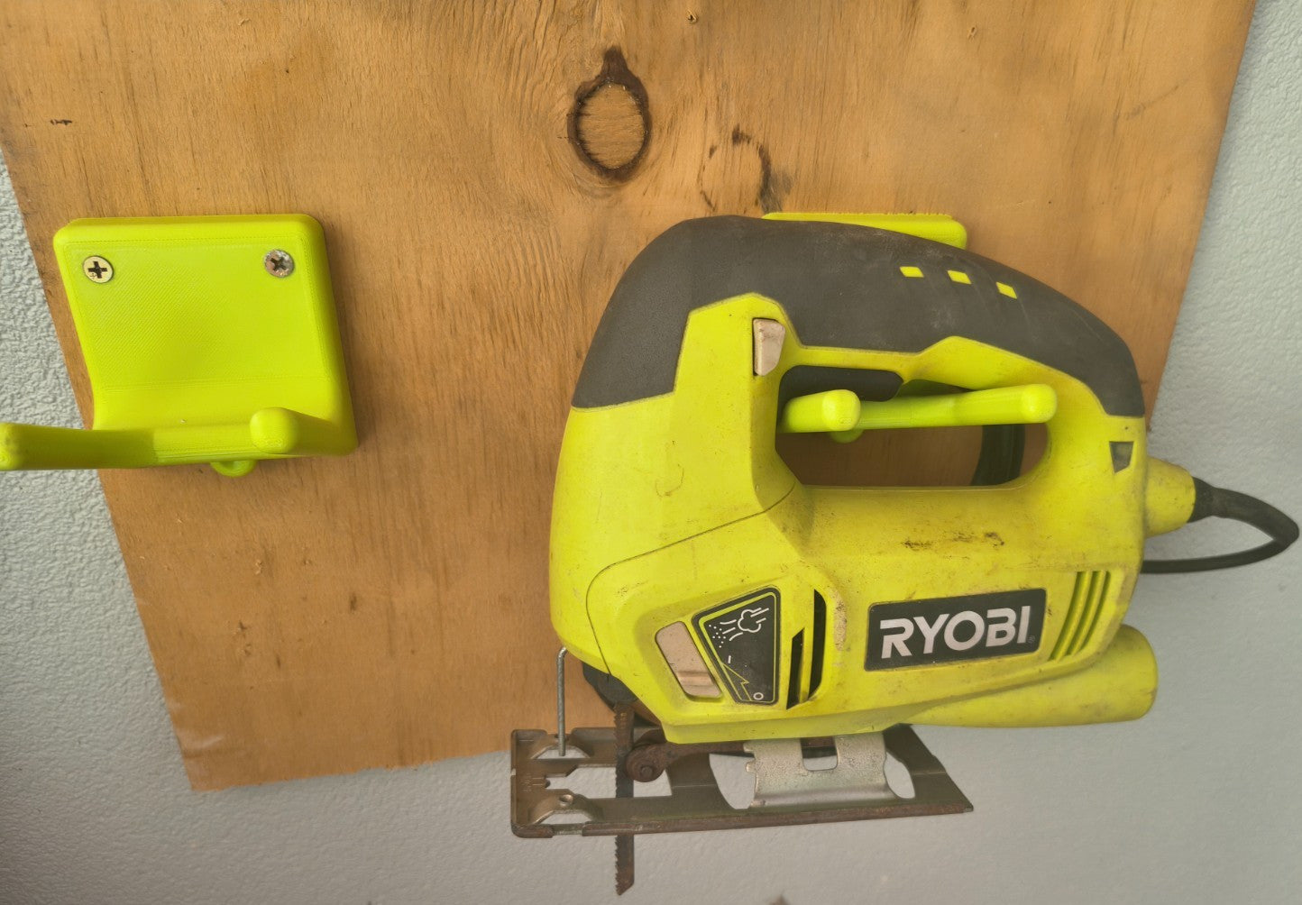 JIGSAW Wall Mount Holder Ryobi Makita DeWalt Milwaukee AEG BOSCH OZITO AUS MADE