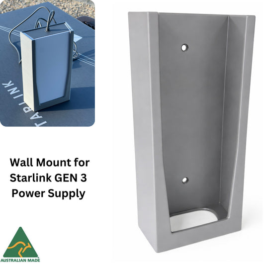 Wall Mount for Starlink Gen 3 POWER SUPPLY | Secure Storage Shelf Holder | AUS
