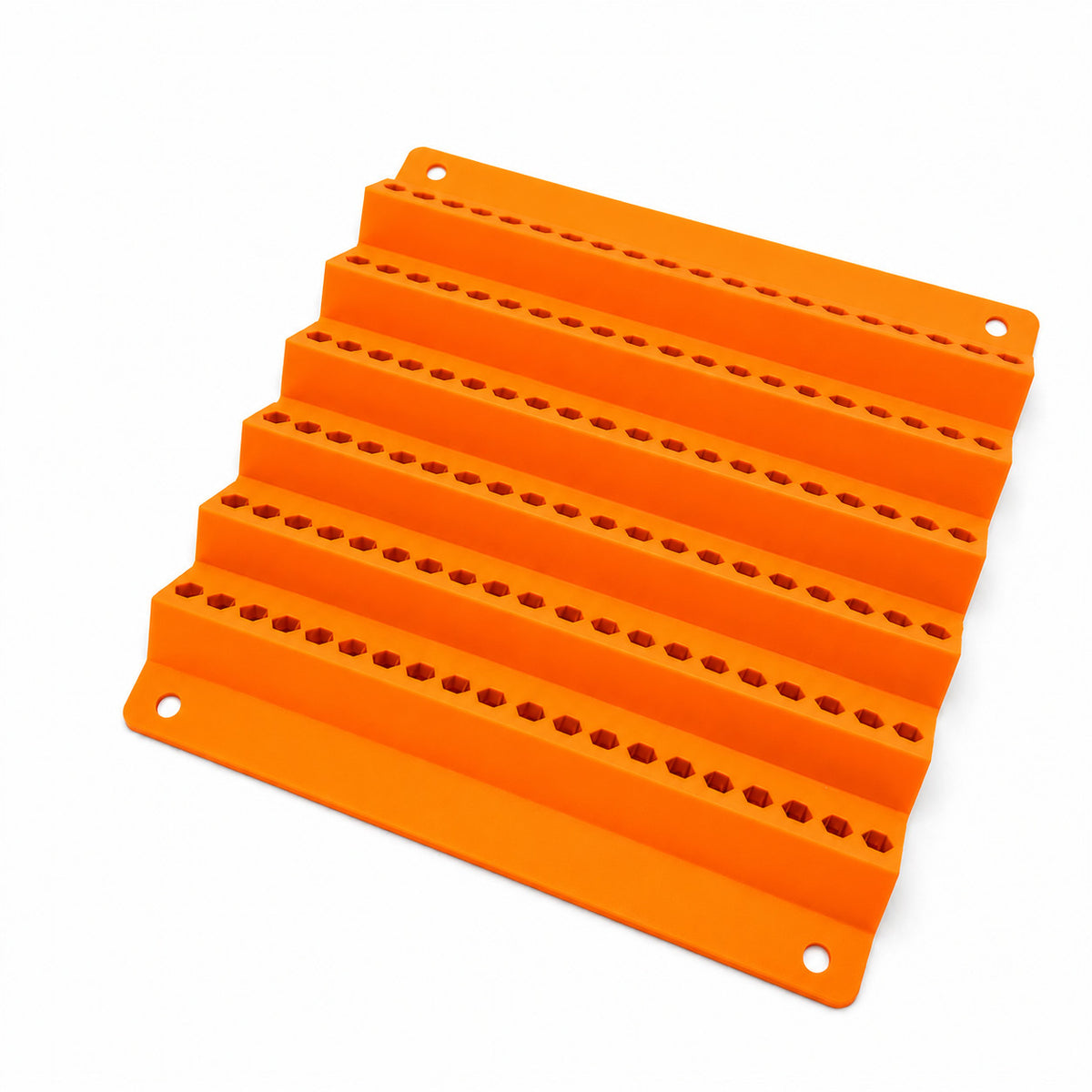 120 HEX SHANK BITS Holder Wall Mount Display Rack Storage Drill Driver AUS MADE
