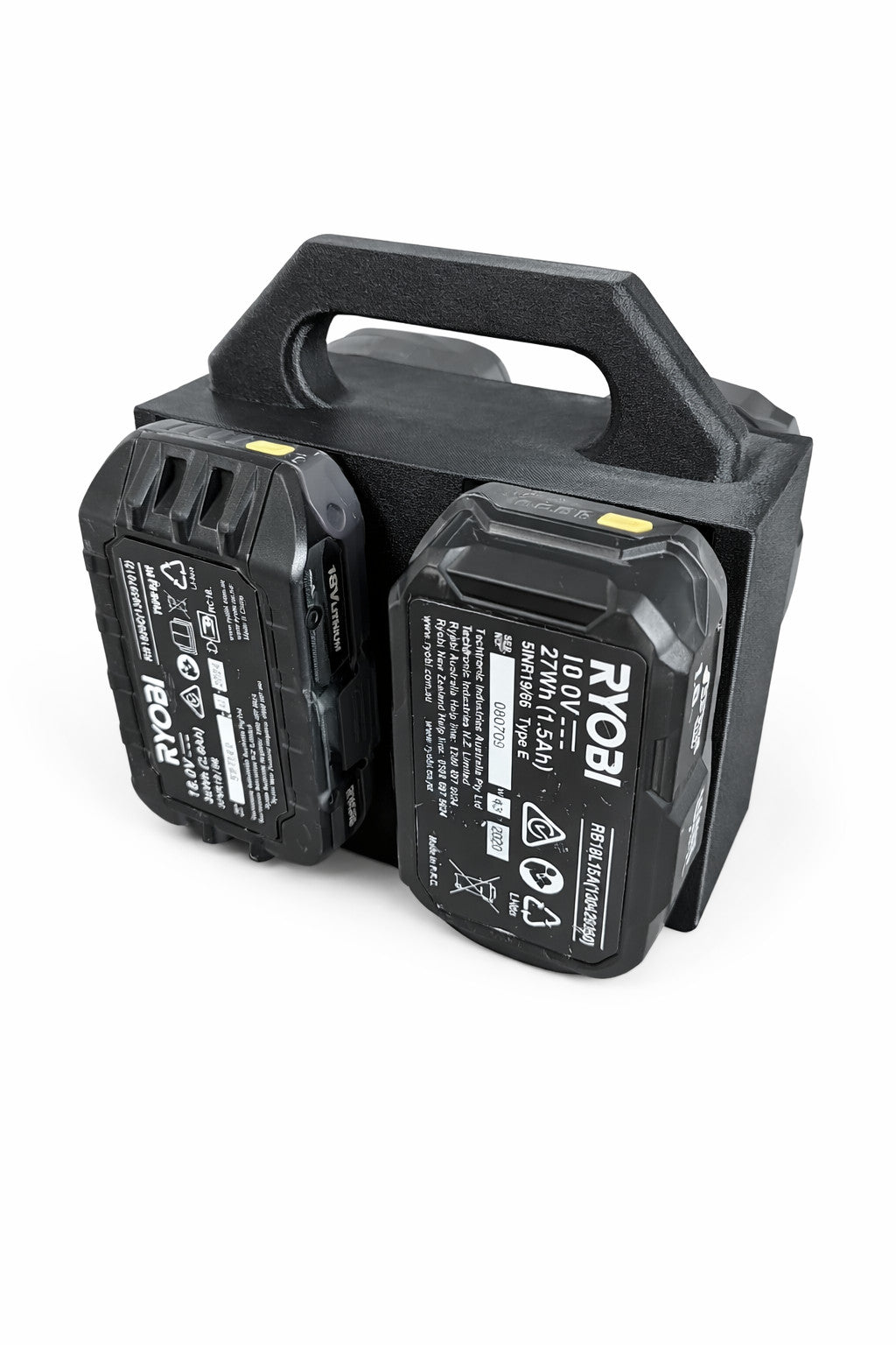 RYOBI 18V 4-slot Battery Caddy Carrier