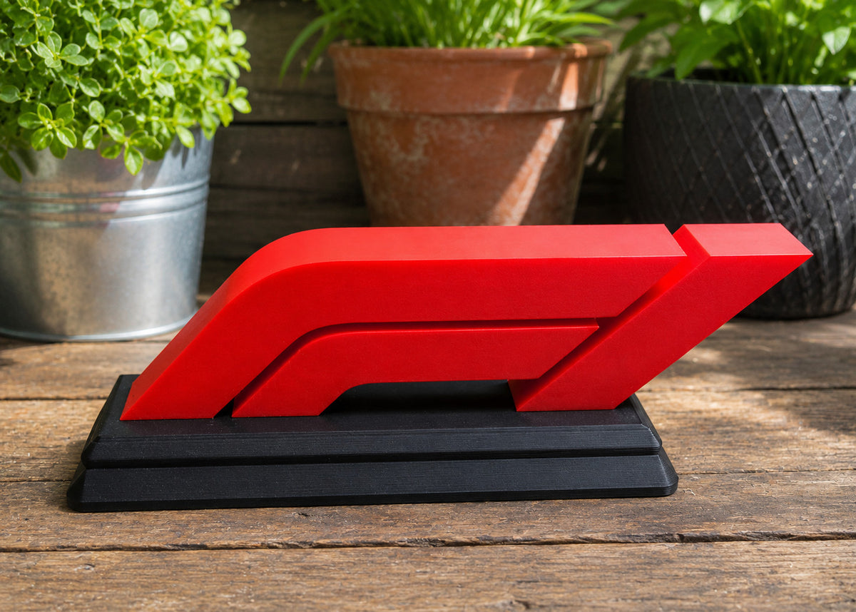 F1 Formula 1 One Logo Display Collectible Sign