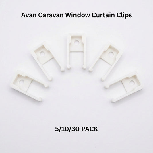 Avan Caravan Window Curtain Clips | Camper High Strenght Tracks Hooks