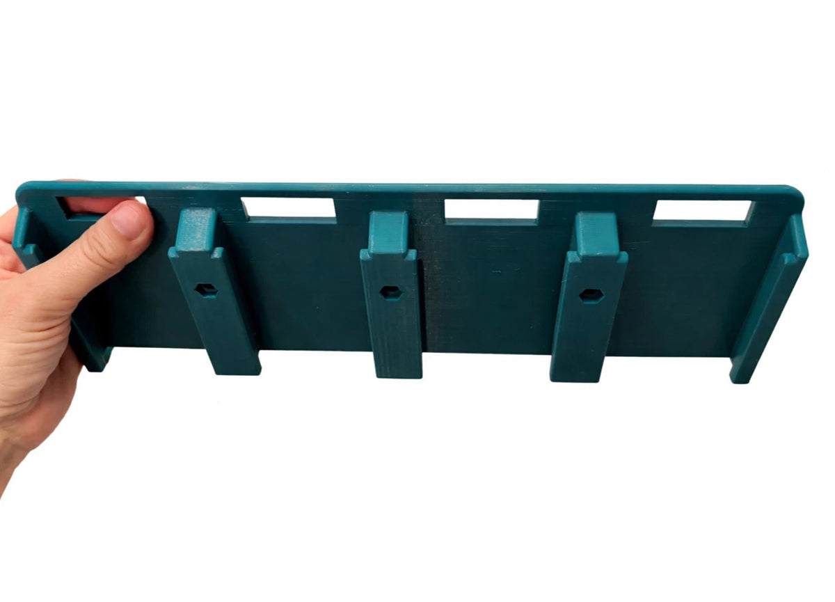 For MAKITA 18V Battery Wall Mount Holder Bracket for 4 BATTERIES Heavy duty! AUS