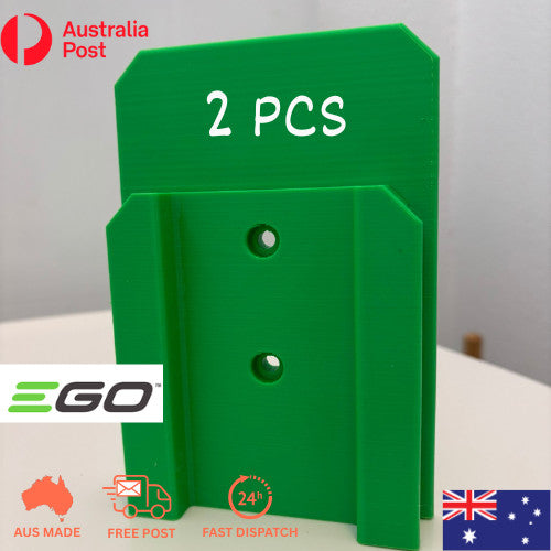 2x EGO 56V Battery wall mount