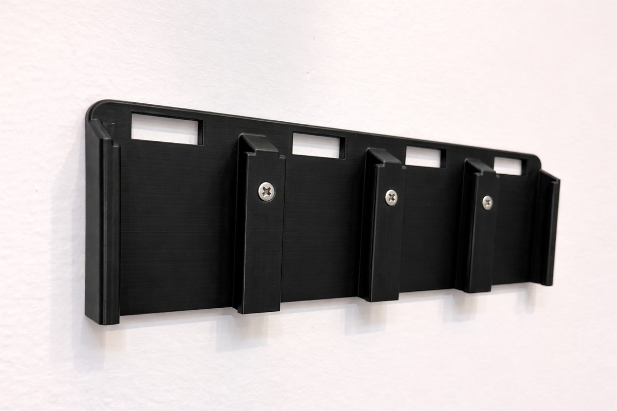 For MAKITA 18V Battery Wall Mount Holder Bracket for 4 BATTERIES Heavy duty! AUS