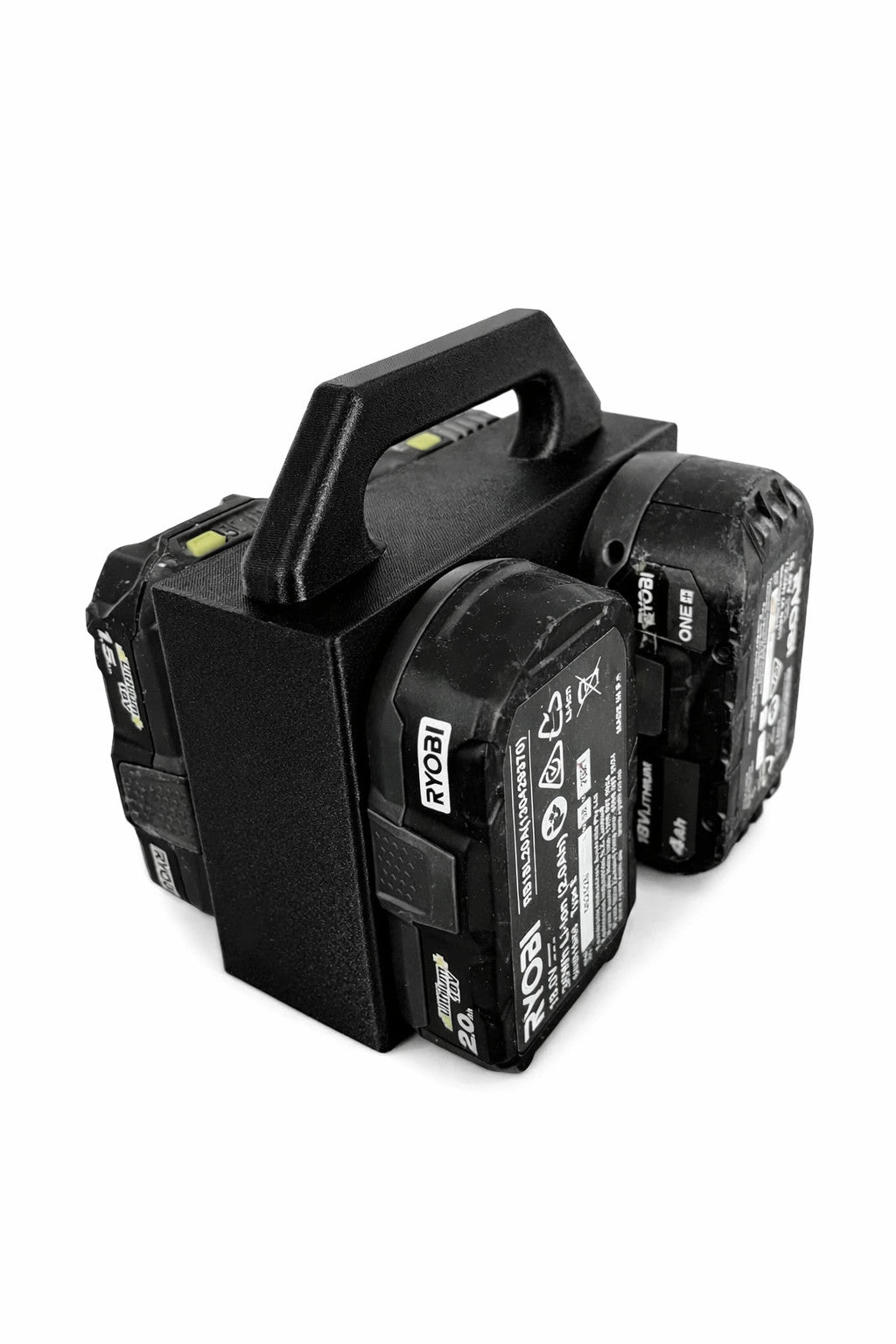 RYOBI 18V 4-slot Battery Caddy Carrier