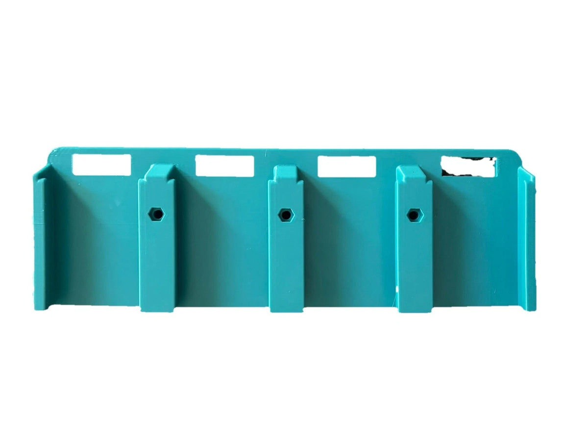 For MAKITA 18V Battery Wall Mount Holder Bracket for 4 BATTERIES Heavy duty! AUS