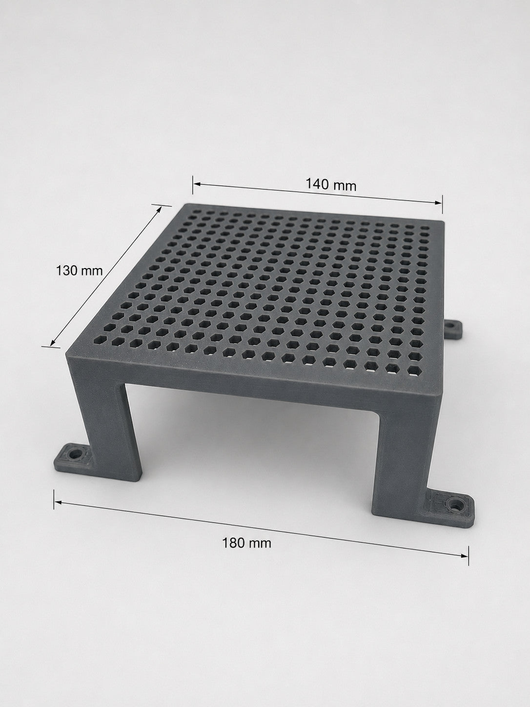 Under-Desk Mount for Mini PC Computer | Wall Shelf Bracket Holder