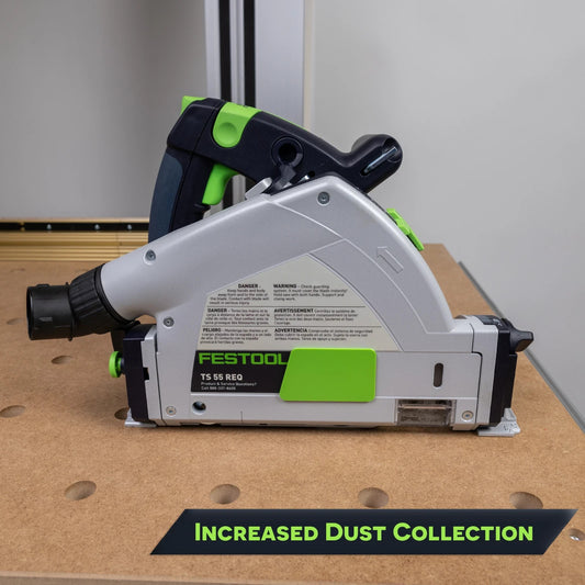 2x Festool TS55 | TS75 | TS60 Plunge Track Saw Arbor Dust Hole Cover