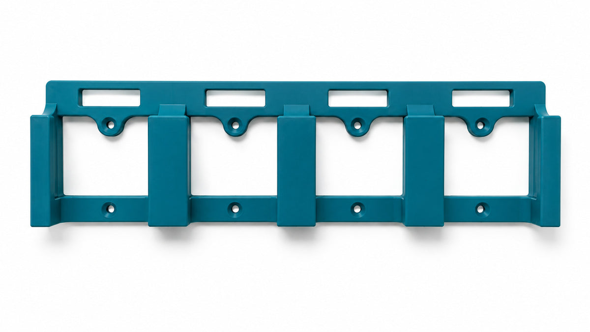 Makita 18V Battery Holder Wall Shelf Mount 1/2/3/4 batteries