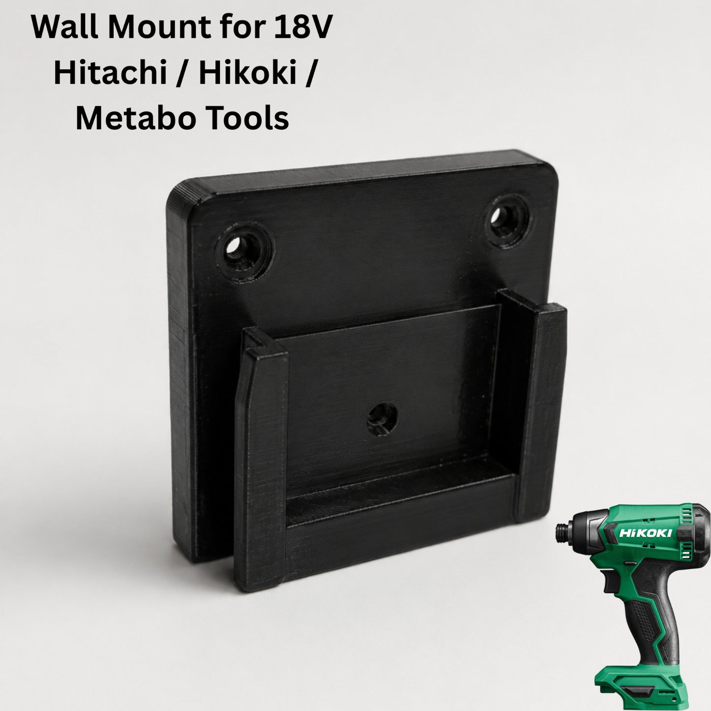 1/5/10x HITACHI HIKOKI Metabo-HPT 18V/36V TOOL Holder Wall Shelf Mount AUS MADE