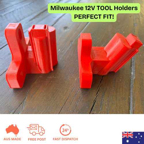 2/5/10 PACK Milwaukee M12 12V Tool Holder / Wall Mount
