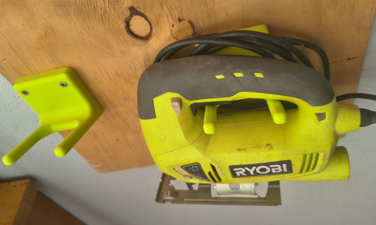 JIGSAW Wall Mount Holder Ryobi Makita DeWalt Milwaukee AEG BOSCH OZITO AUS MADE