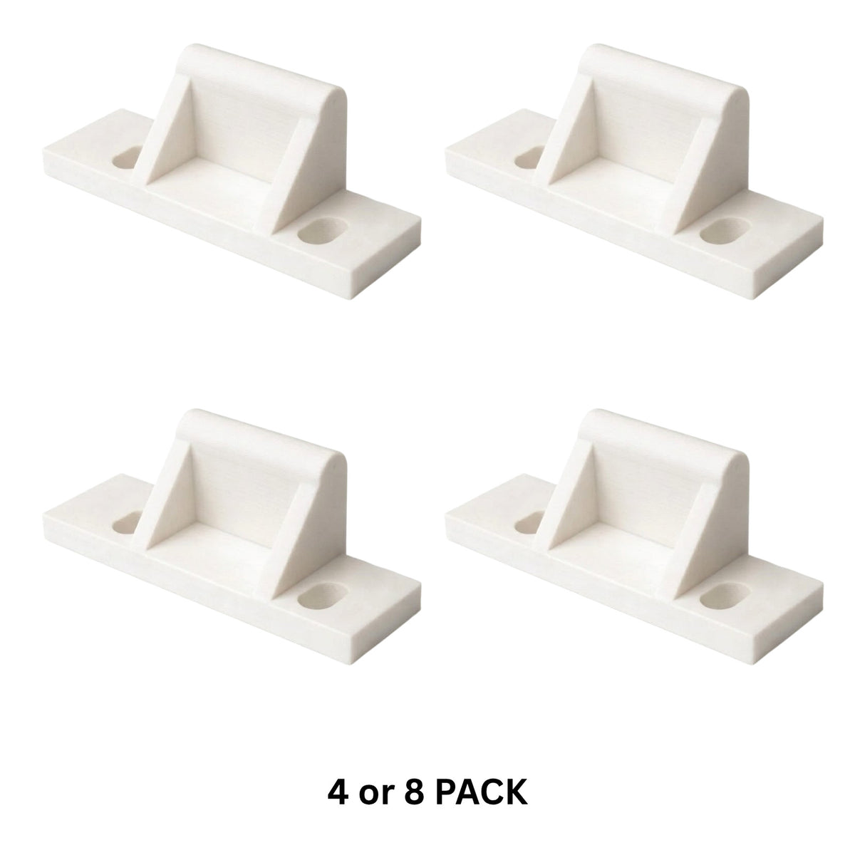 4/8 Pack Coromal Caravan RV Cupboard Door or Drawer Catch / Latch