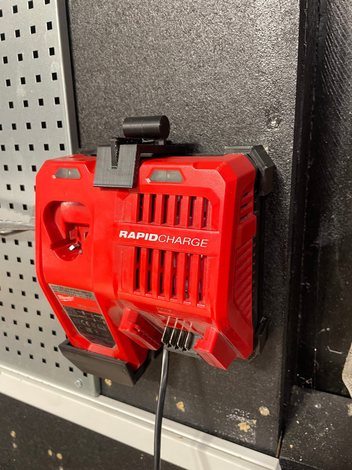 Wall Mount for Milwaukee M12 M18 Battery Charger Holder M12-18FC 12V 18V | AUS