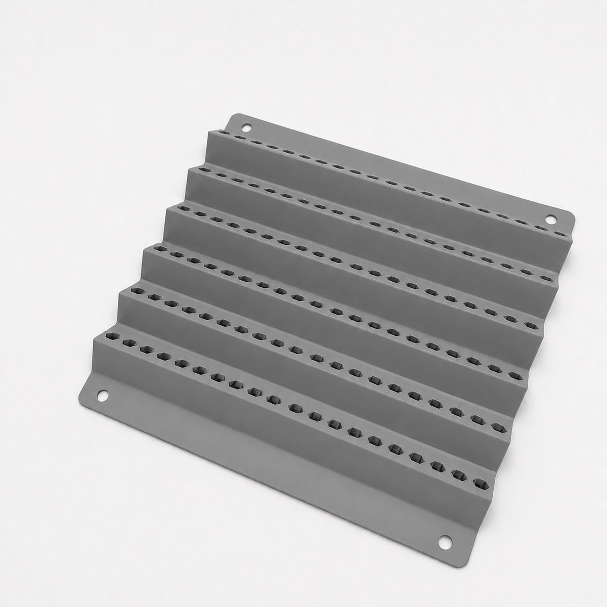 120 HEX SHANK BITS Holder Wall Mount Display Rack Storage Drill Driver AUS MADE