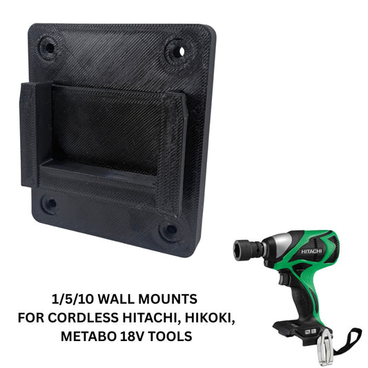Hitachi / Hikoki / Metabo 18V/36V TOOL Holder / Wall Mount