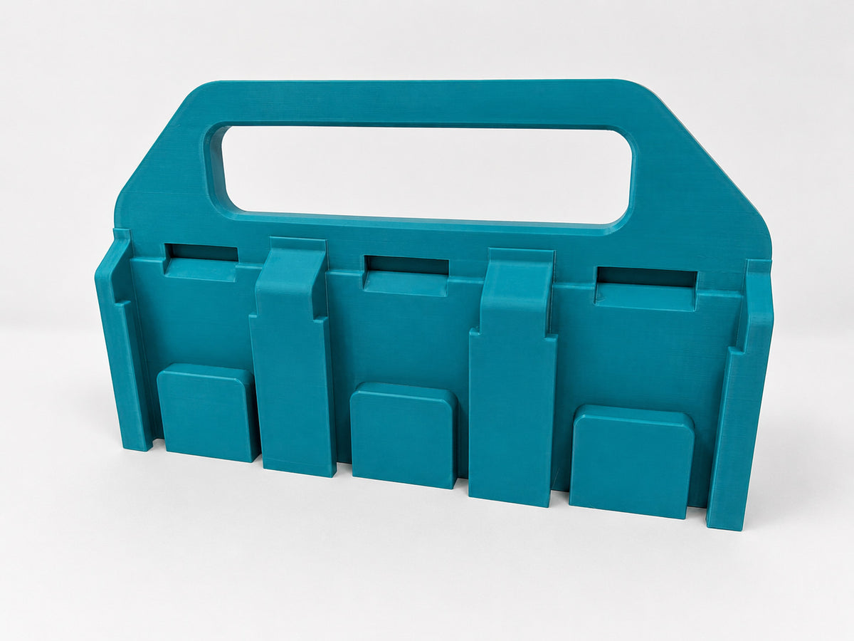 Makita 40V Battery Holder Caddy Carrier | Storage for 6 Batteries