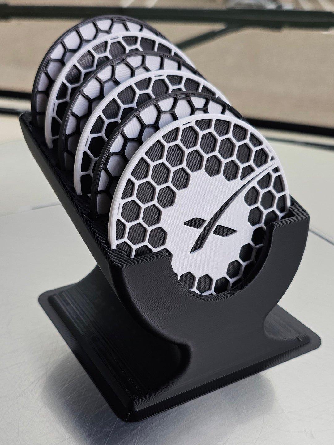 SpaceX Coasters and Coaster Stand