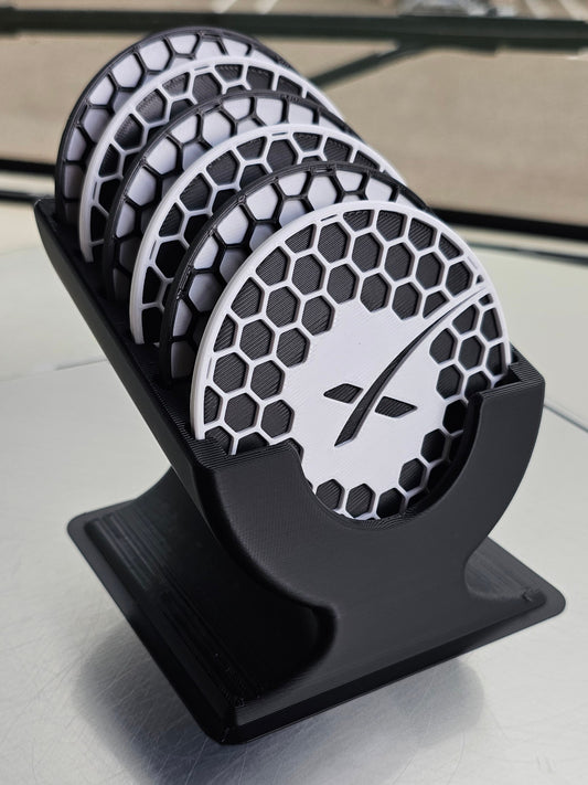 SpaceX Coasters and Coaster Stand