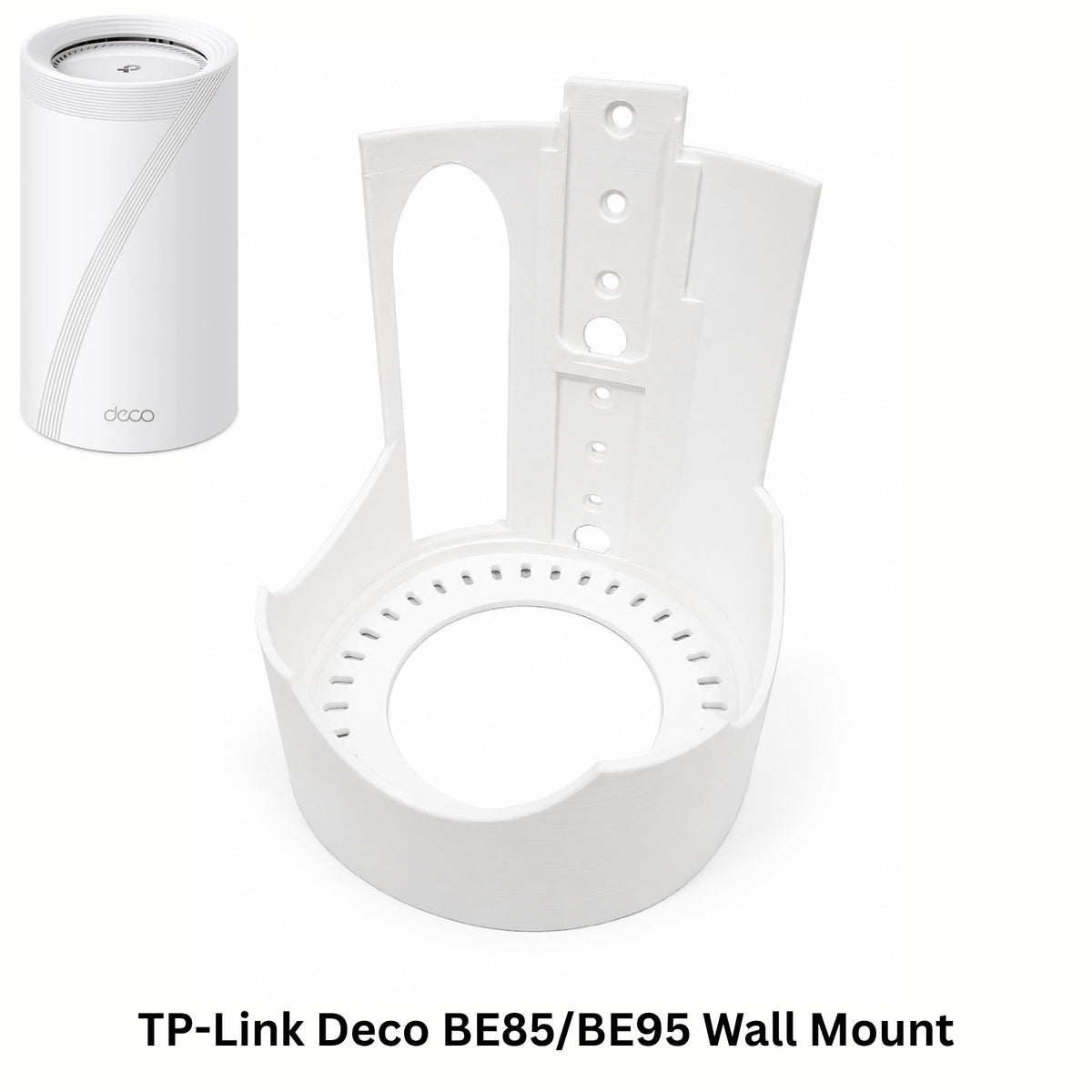 TP-Link Deco BE85 / BE95 Wall Mount & AC Adapter Holder