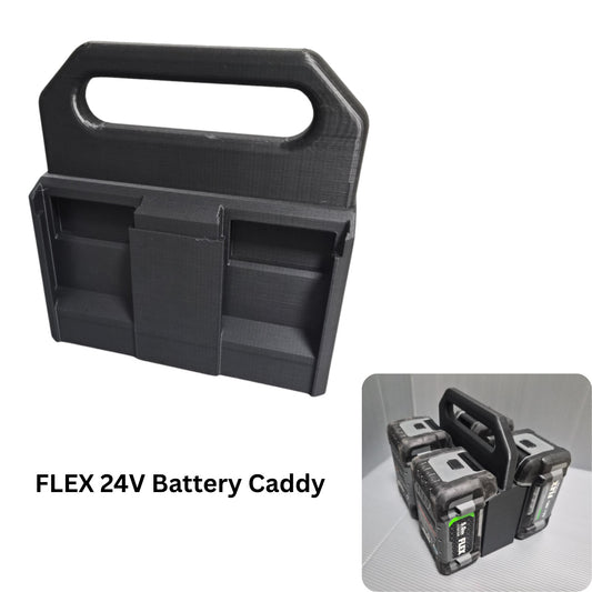 FLEX 24V Battery Caddy / Carry Case  for 4 Batteries