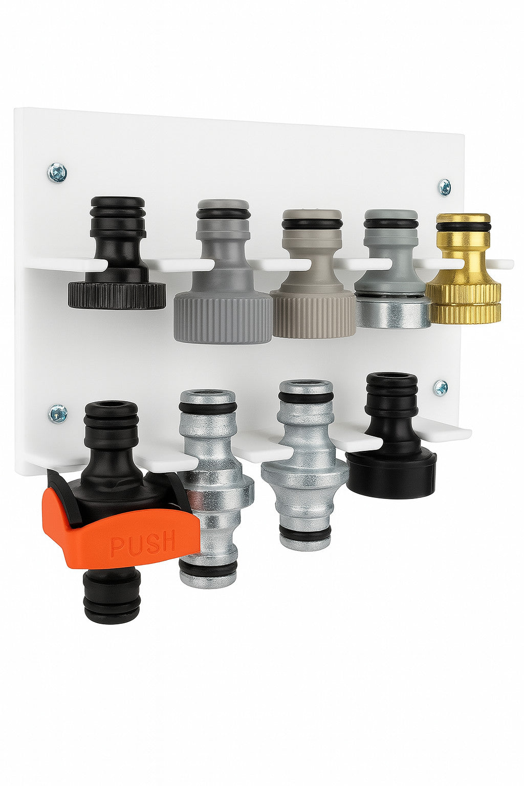 Gardena Tool / Tap & Hose Fittings Holder Wall Mount