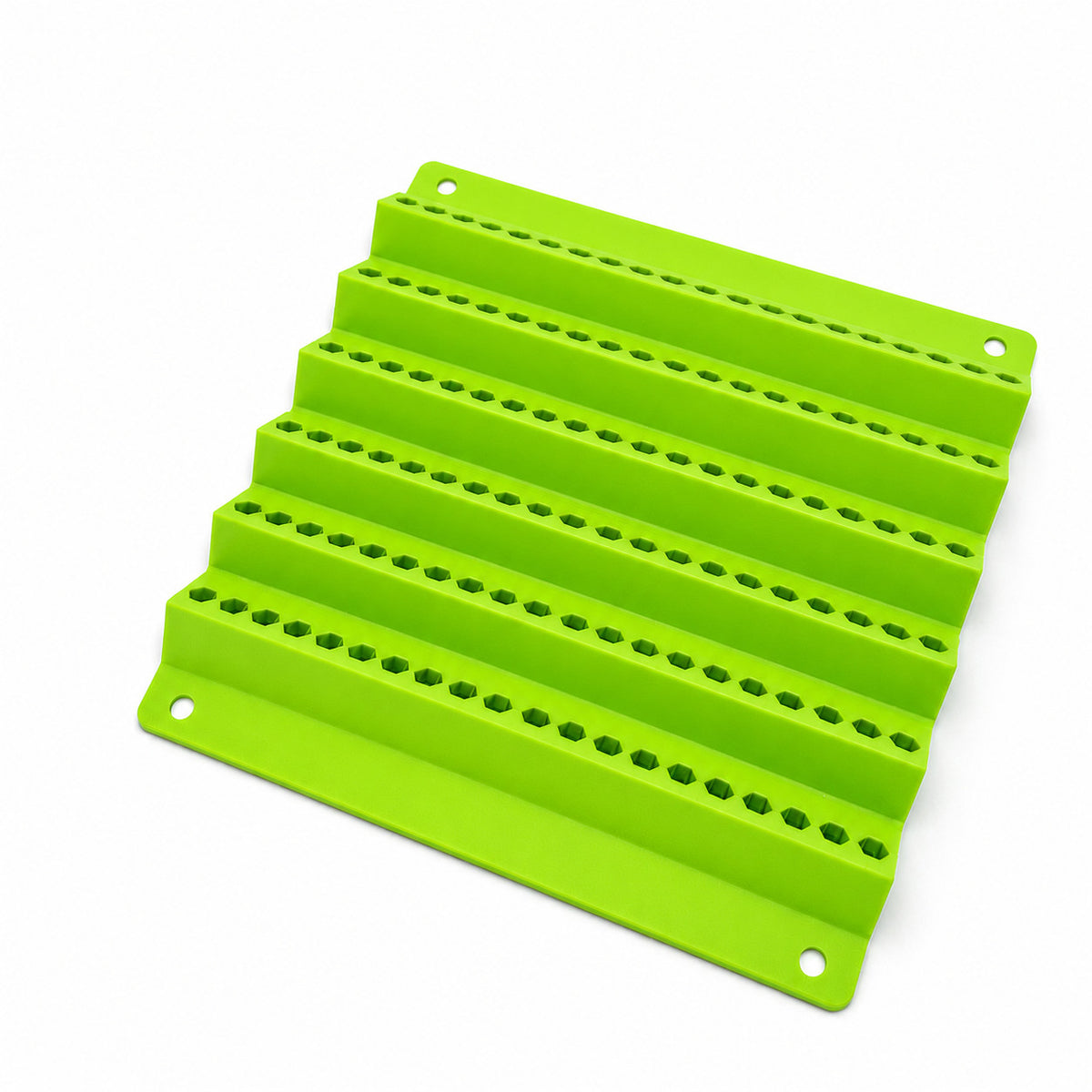 120 HEX SHANK BITS Holder Wall Mount Display Rack Storage Drill Driver AUS MADE