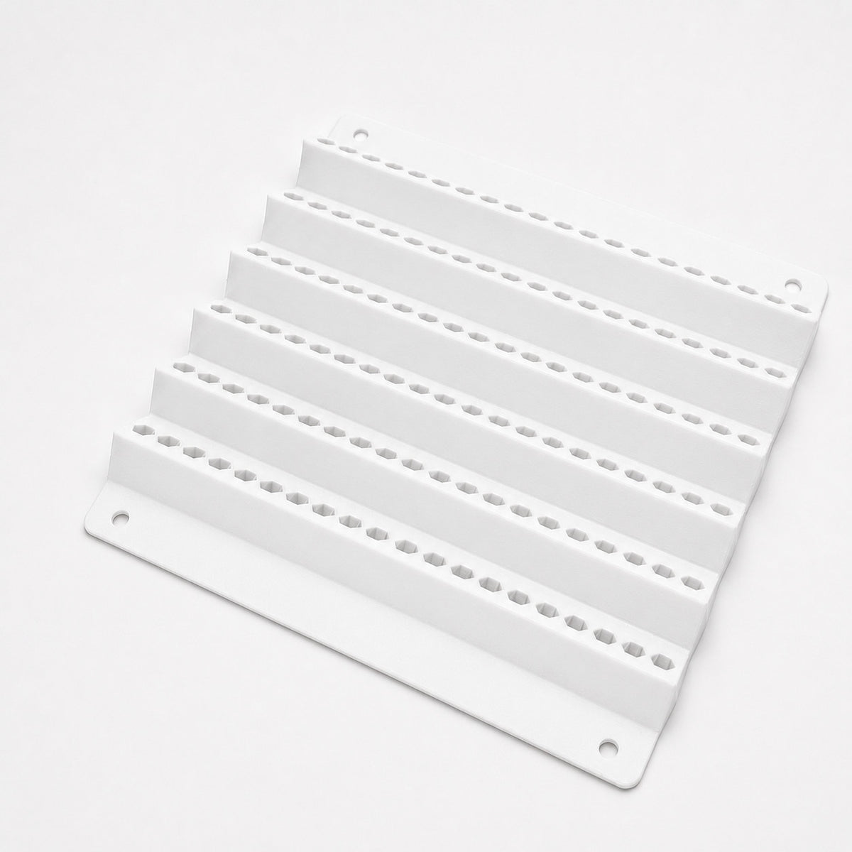 120 HEX SHANK BITS Holder Wall Mount Display Rack Storage Drill Driver AUS MADE