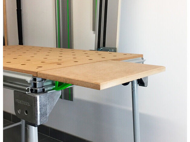 2x Festool MFT Table Extension Brace Support Vices Square