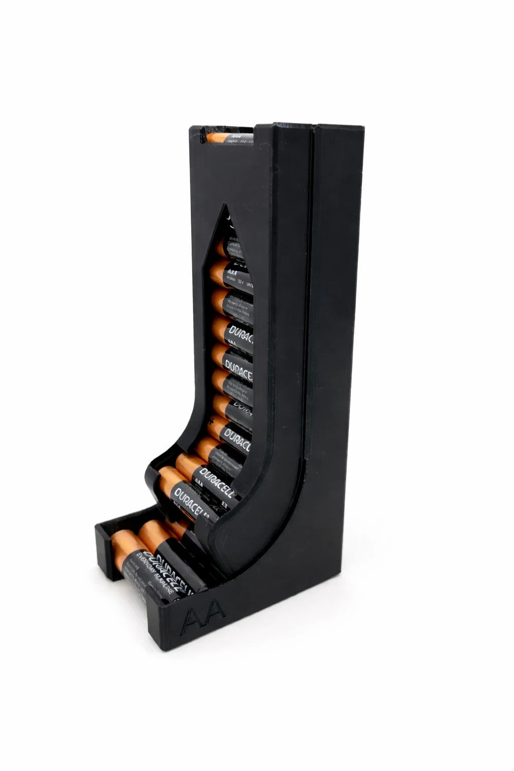 Battery Organiser Stand Storage Holder AAA & AA 1.5-volt Alkaline Batteries Case