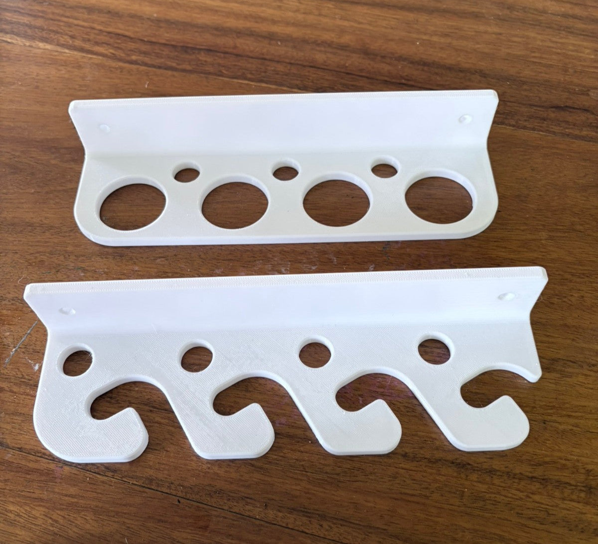 Fishing Rod Holder - Wall or Ceiling Storage Rack Carrier for 4/5 Rods AUS MADE