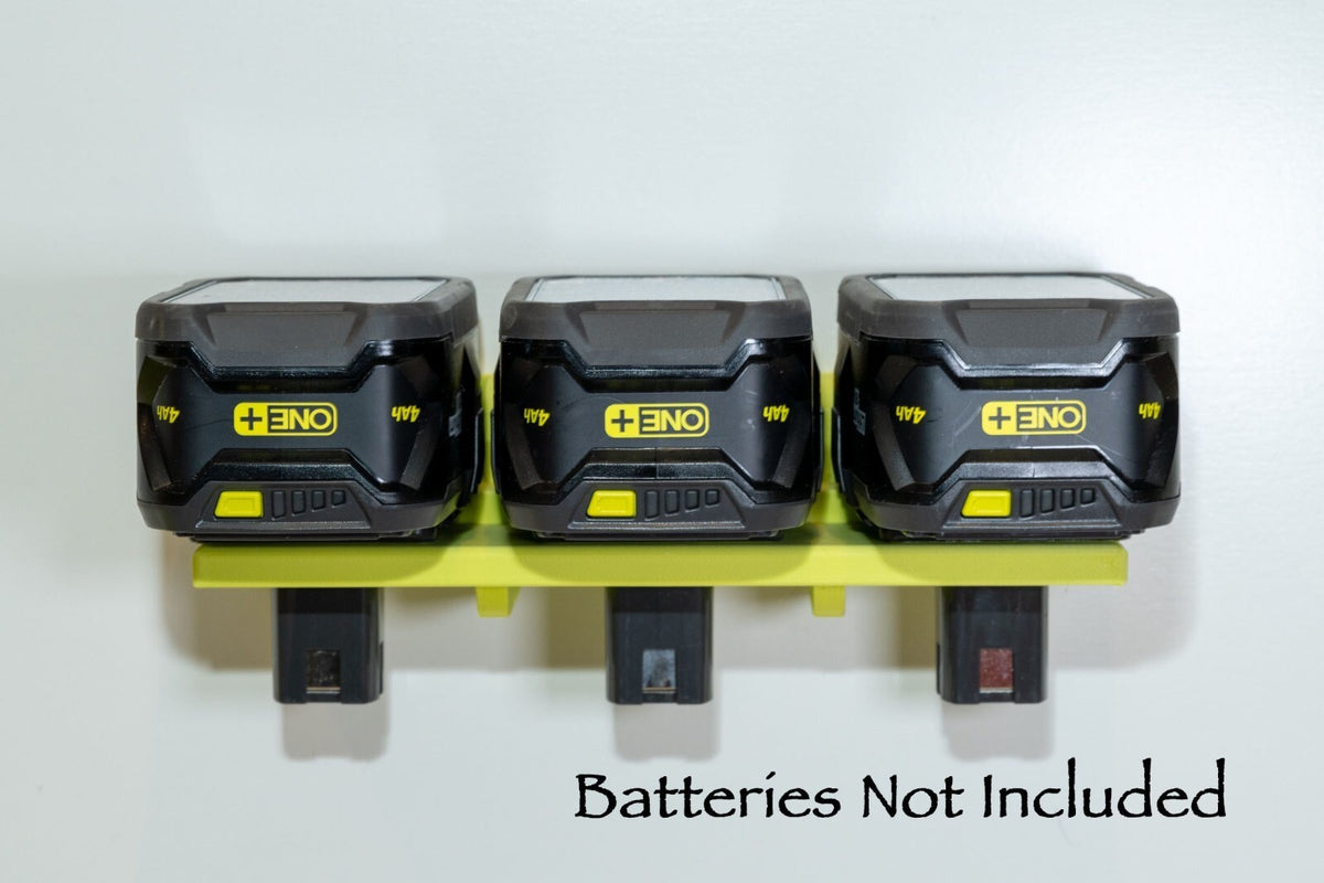 Ryobi ONE+ 18v Tool Skin & Battery BUNDLE Wall/Shelf Mounts Kit