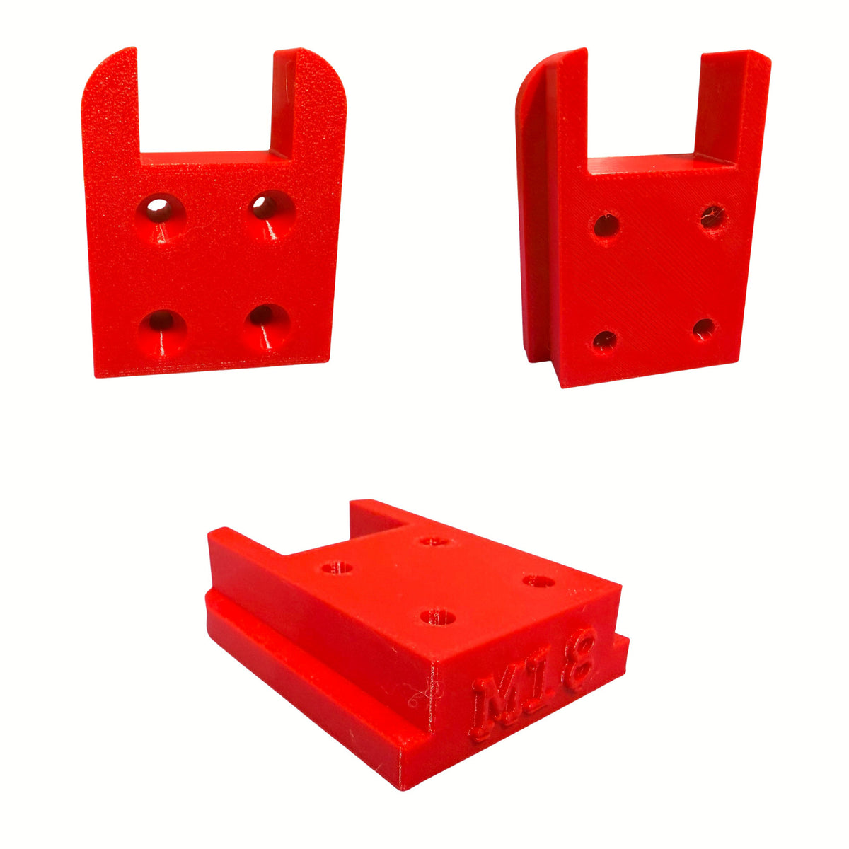 10x Milwaukee M18 18V TOOL SKIN Holder Wall/Shelf Mount Slide-On Storage