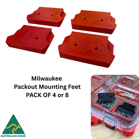 Milwaukee Packout Feet Cleats 4/8 Pcs