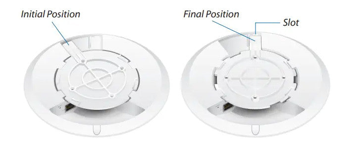 Ubiquiti Unifi UAP-AC-LR / UAP-AC-LITE Wireless Access Point Mounting Plate